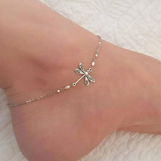 Dragonfly Serenity Anklet