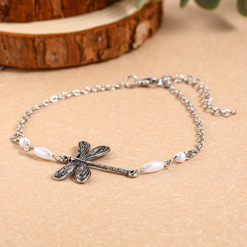 Dragonfly Serenity Anklet