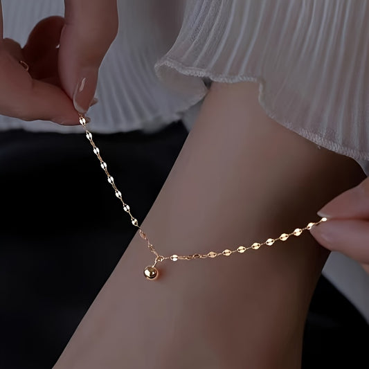 Geometric Spark Anklet