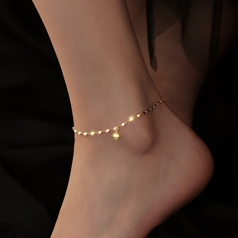 Geometric Spark Anklet