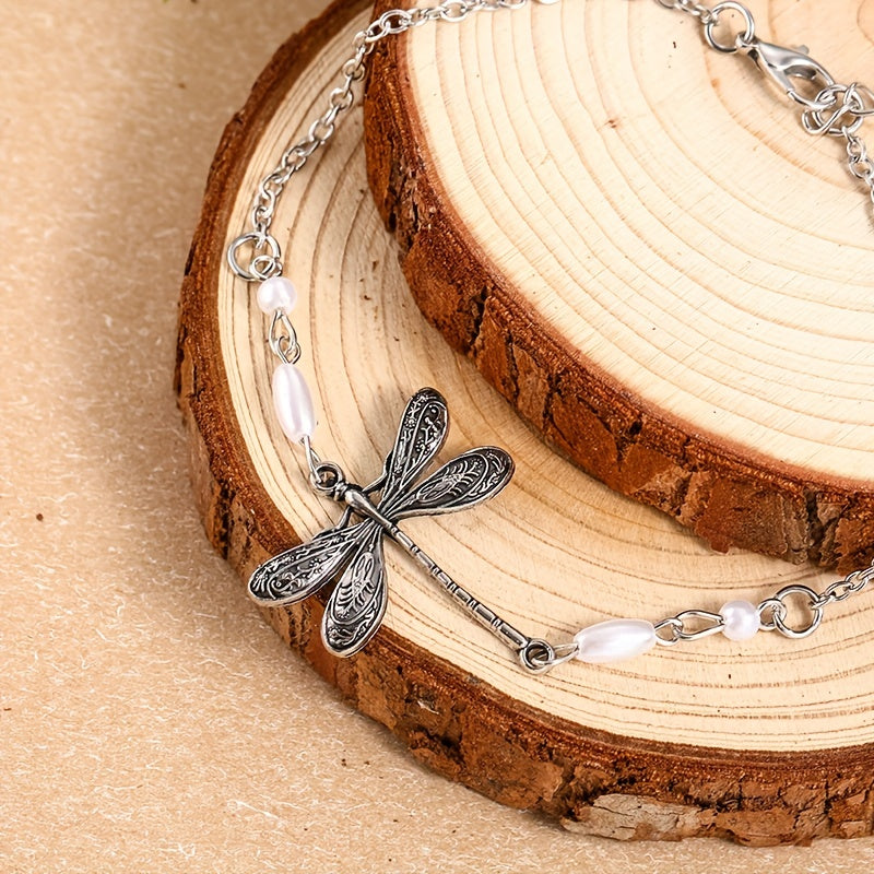 Dragonfly Serenity Anklet